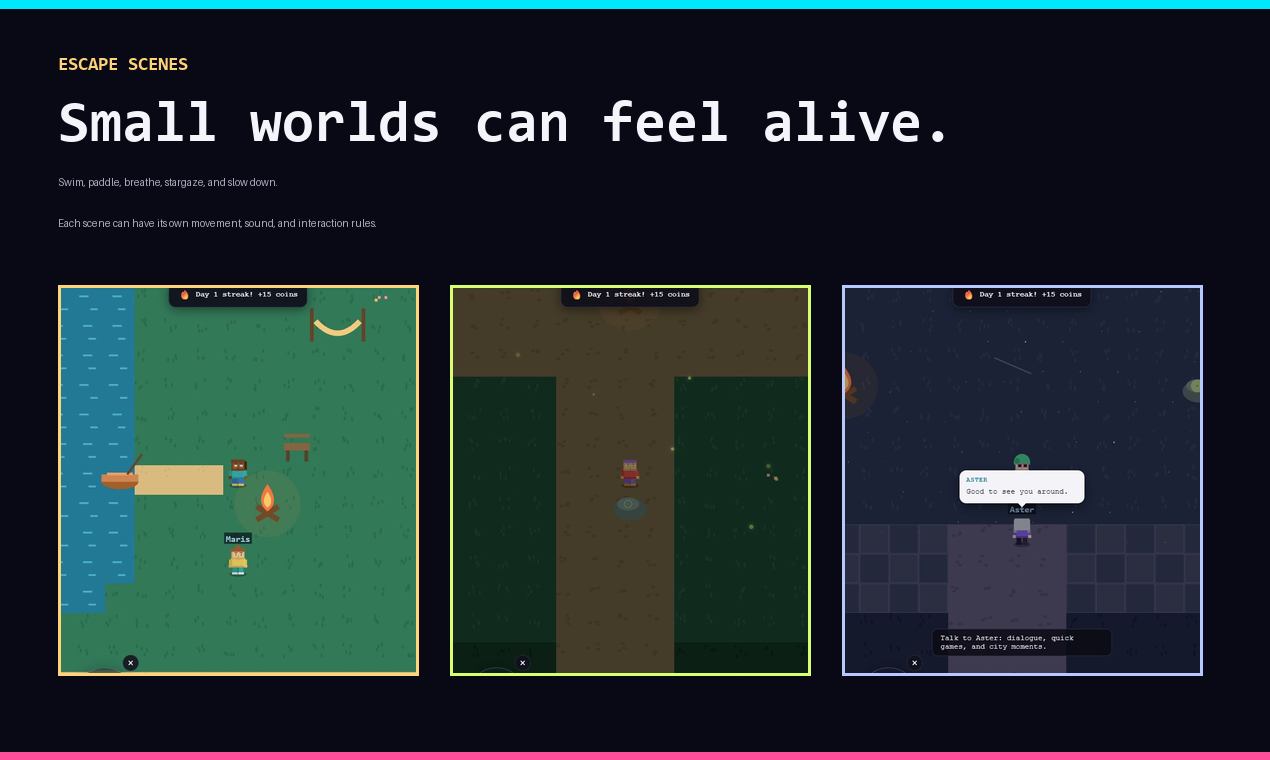 Learning Quest — a playable BLAKCITY world